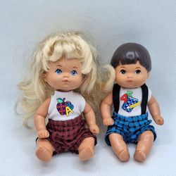1990s Teacher Barbie Students Mattel Toddlers Kids Babies Dolls Vintage Toys