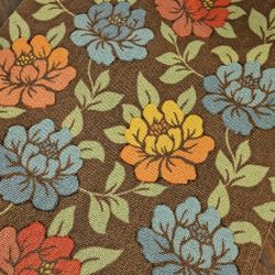 Colorful Floral Area Rug – Great Condition