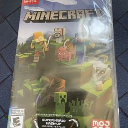 Sealed Nintendo Switch Minecraft 