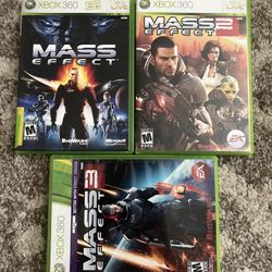 Mass Effect Trilgoy 1 2 3 For Xbox 360