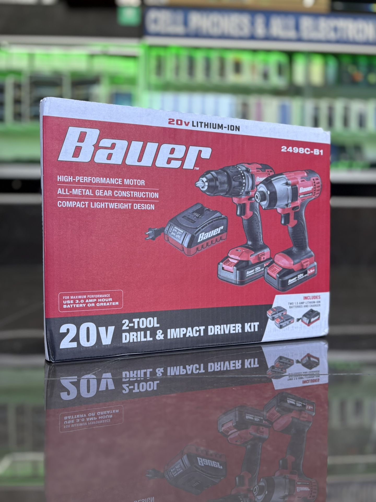 Bauer Drill & Impact Driver Kit (Take It Home In Payments/ llévalo a casa en pagos
