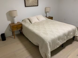 3 new queen beds and mattresses $220 EACH new sectional couch, $400