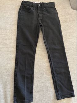 Boys, black Levi’s, no fading size 10 slim fit