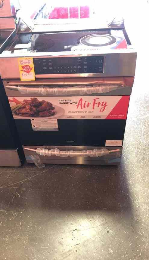 Brand New Frigidaire Gallery Electric Slide-In Stove with Air Fry B37K