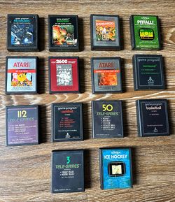 Atari 2600 Activision Retro Video Game Lot of 14 Game Cartridges