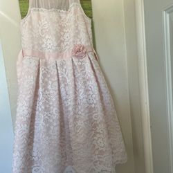 Beautiful Pink Dress For Big Girls Size 10 In A Good Condition,from A No Pets And Not Smoke House.$10 OBO