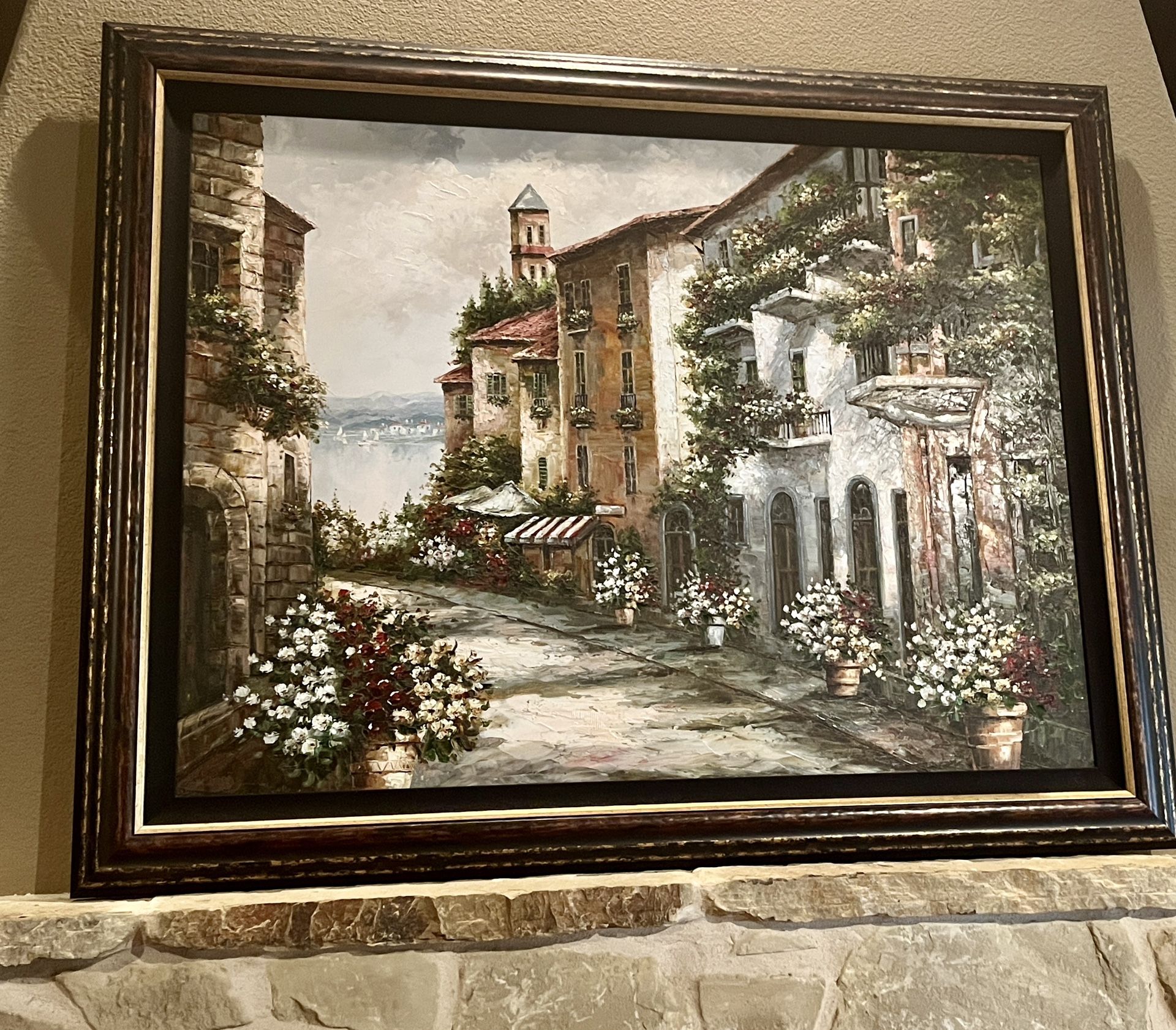 Oil Painting With Frame