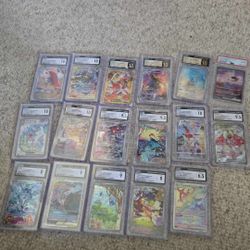 Pokemon Graded Cards 