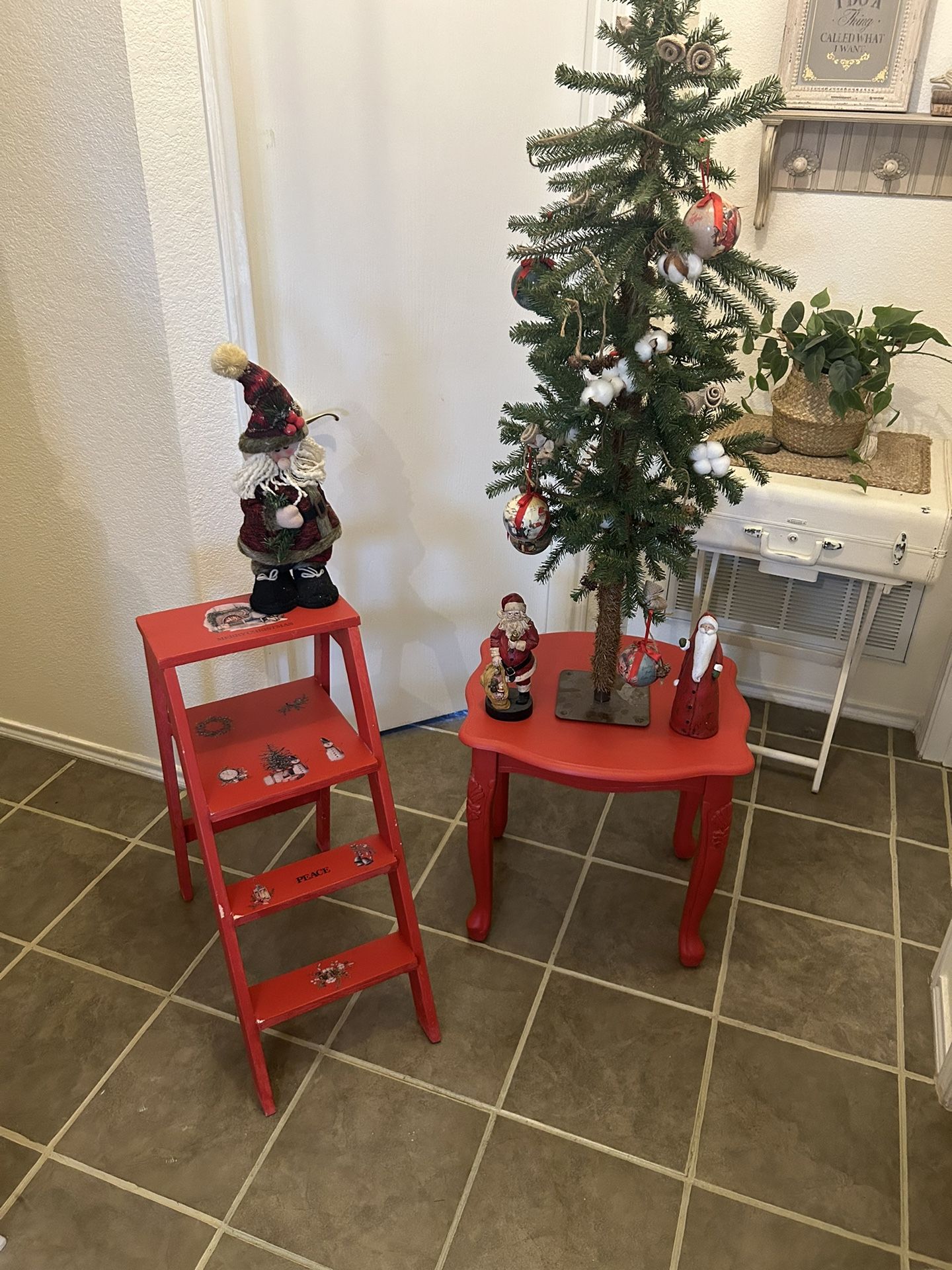 Christmas Table And Ladder,All Products : American Fashion Style Bags On Sale