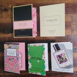 5 Perfume Sample Sprays