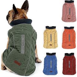 TFENG Reflective Dog Jacket Dog Coat Warm Padded Puffer Vest...