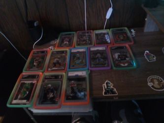 12 Graded Football Cards