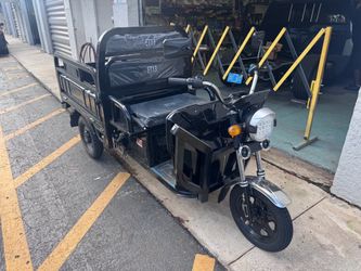 2026  Electric trike with manual dump bed