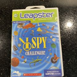 LeapFrog Leapster I Spy Challenger Learning Game Cartridge 1st - 4th Grade