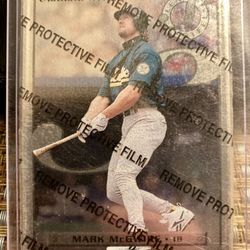 1996 Leaf Preferred Steel Mark McGwire #14/77