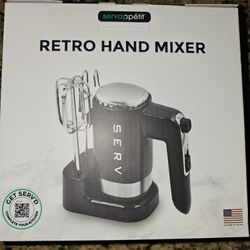Baking Retro Hand Mixer Black