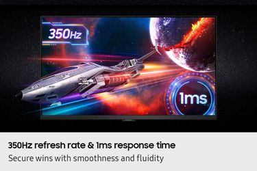 27" 350 Hz 1440p IPS Samsung Odyssey G60F Gaming Monitor