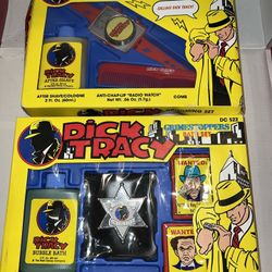Nib Dick Tracy Grooming Set & Bath Set