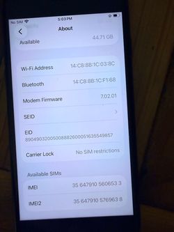 iPhone 13  SE midnight unlock