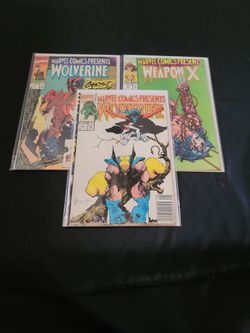 Marvel Comics Presents # 71, 75, 101