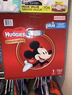 Brand new Huggies diapers