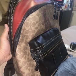 Coach Acedemy Book bag In Signature Canvas With Rexy