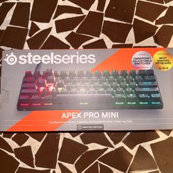 Apex Pro Mini 60% V2 Wired Mechanical OmniPoint Adjustable HyperMagnetic Gaming Keyboard with Rapid Tap - Black