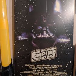 Wood Starwars Movie Poster