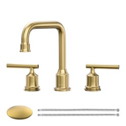 Brushed Gold Bathroom Faucet
