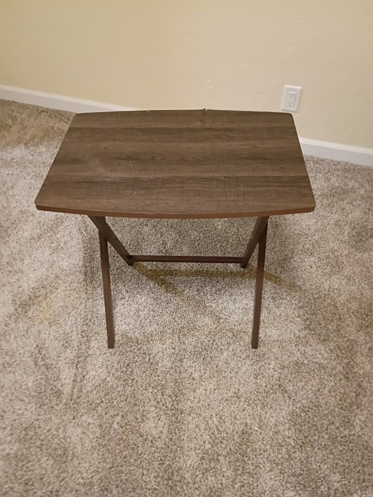 Fold-out Meal Table Bedside Stand