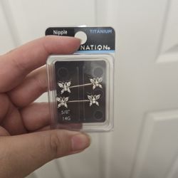 Nipple Barbells With Cleaner