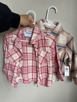 Old Navy Toddler Flannel Shirts