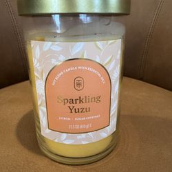 Free Threshold Candle (sparkling Yuzu Scent, Slightly Used) Lynnwood 