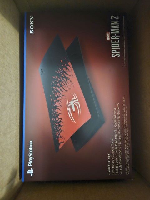 PS5 Spiderman Cover Plates