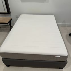 IKEA Full Size Bed Frame And Mattress