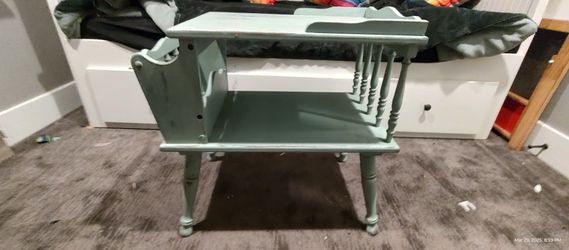 Distressed End Table