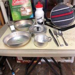 Aluminum Mess Kit, Canteen Etc All 10$