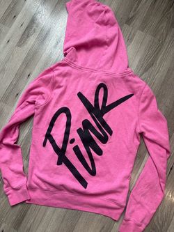 Victorias Secret PINK zip up hoodie! (Size M)