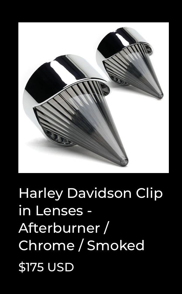 Harley Davidson smoked Afterburners