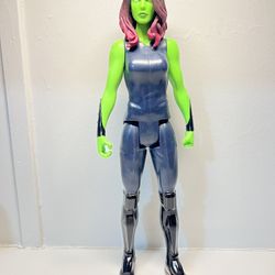 Marvel Titan Hero Series Black Suit Gamora Figure Guardians Of The Galaxy 