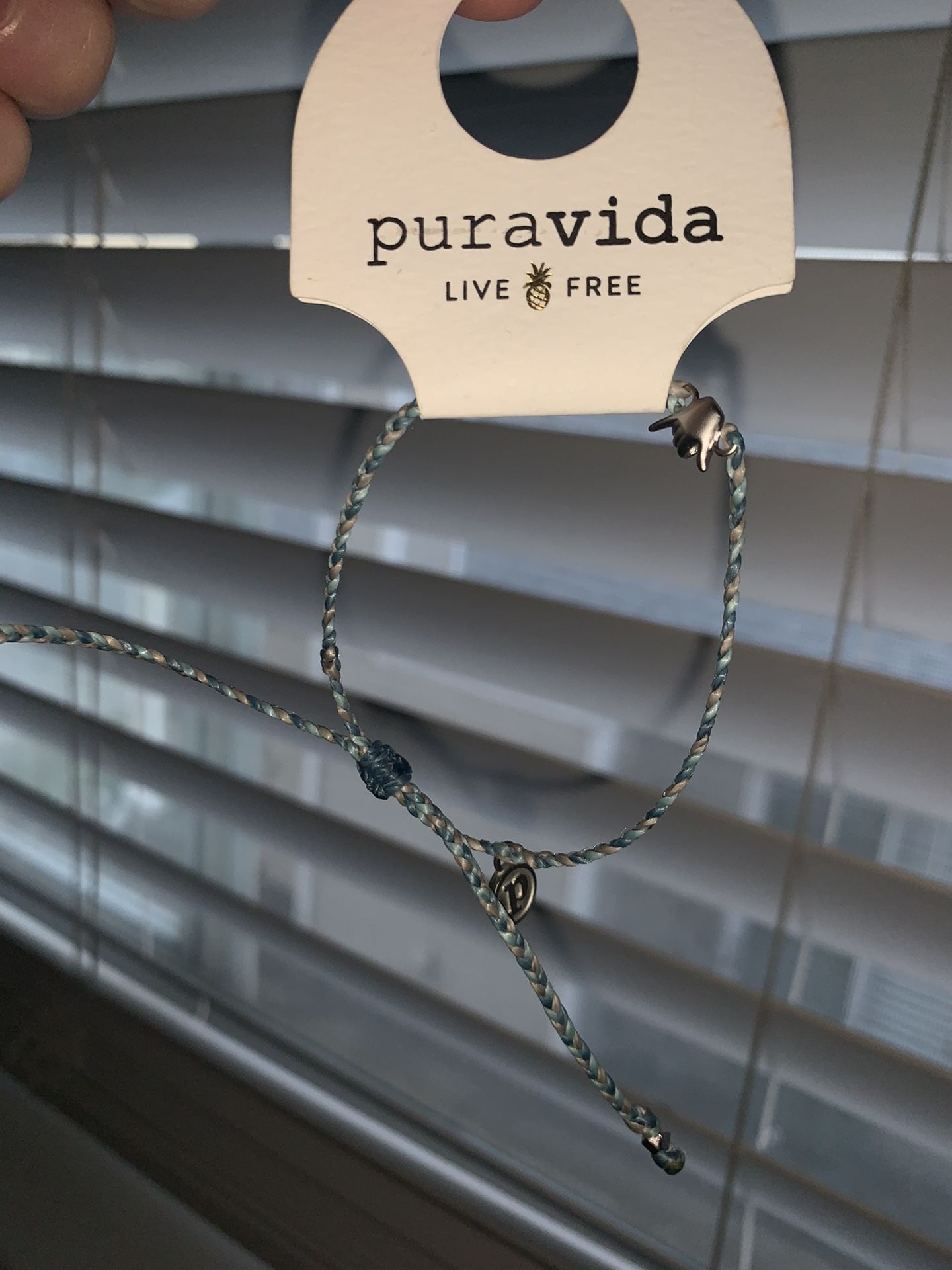 Pura vida bracelet with shaka charm