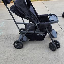 Joovy Caboose Ultralight Sit and Stand Double Stroller 