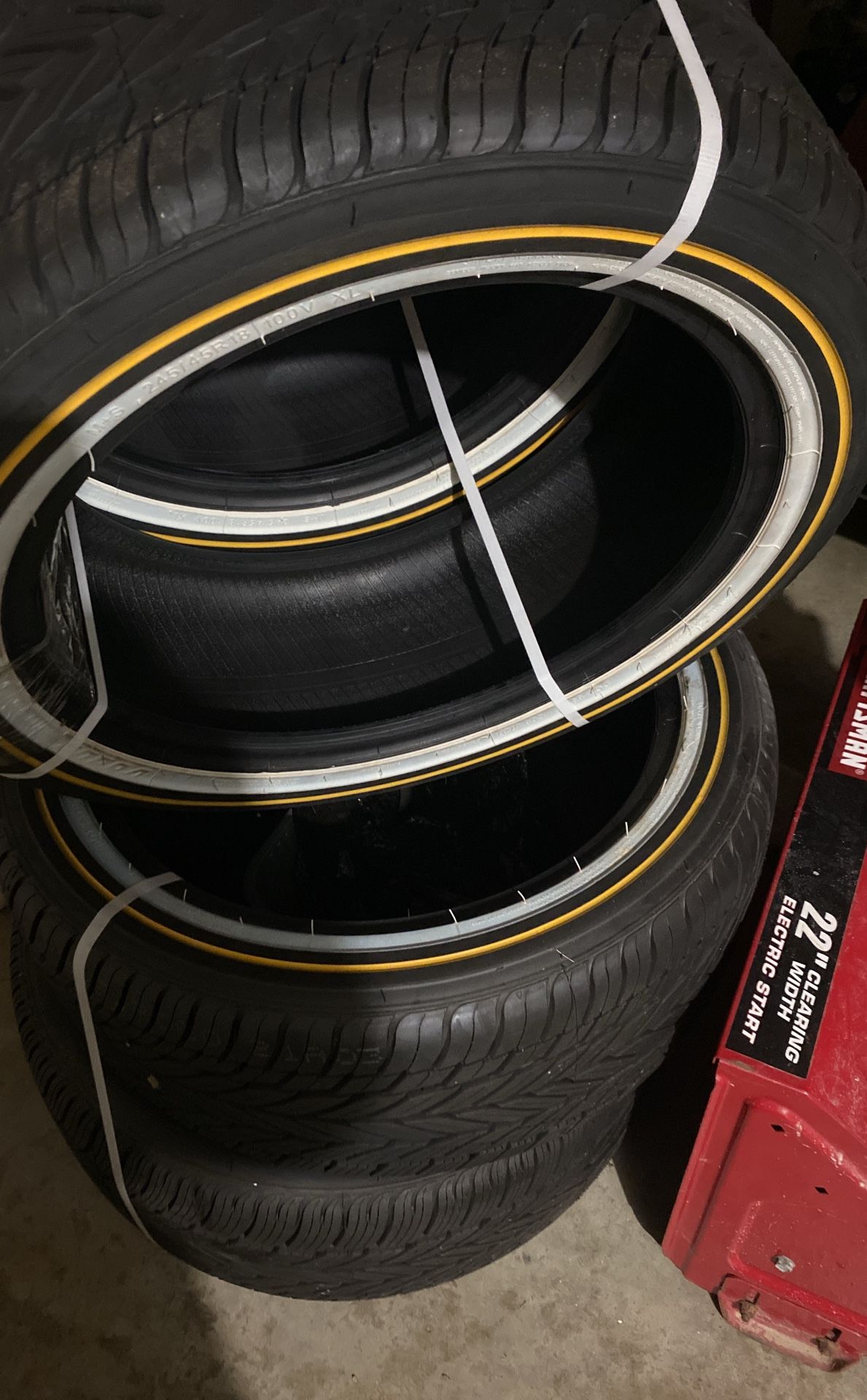 New Vogue Tires