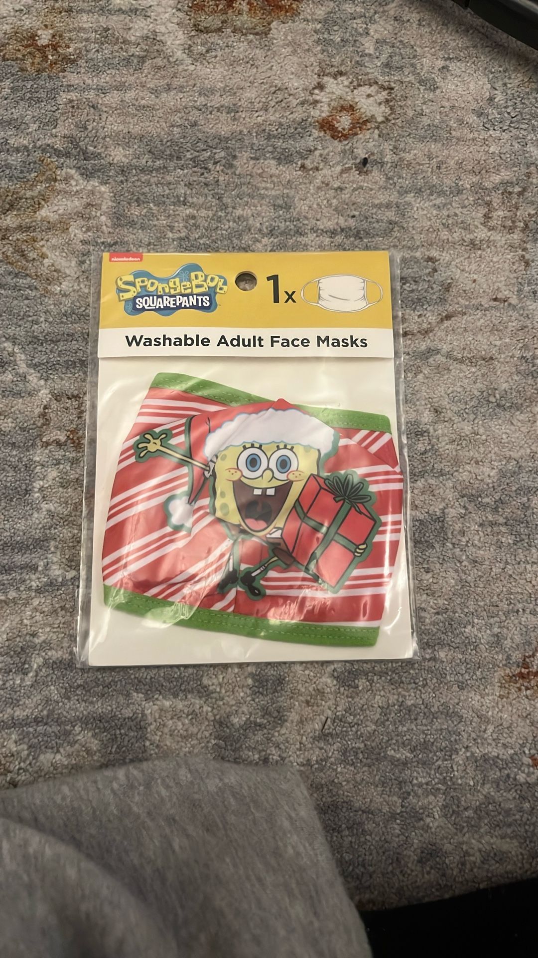 Washable SpongeBob SquarePants Adult Face Masks