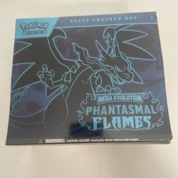 Pokemon TCG Mega Evolution: PHANTASMAL FLAMES ETB Elite Trainer Box NEW & SEALED