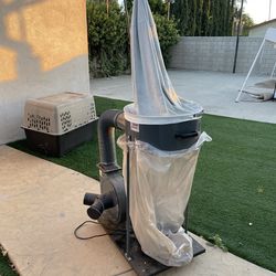 Central Machinery 2HP 70 Gallon Dust Collector – Like New / Used Once