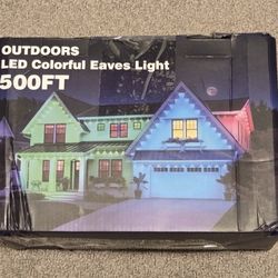 500 Ft. Outdoors LED Colorful Eaves Light