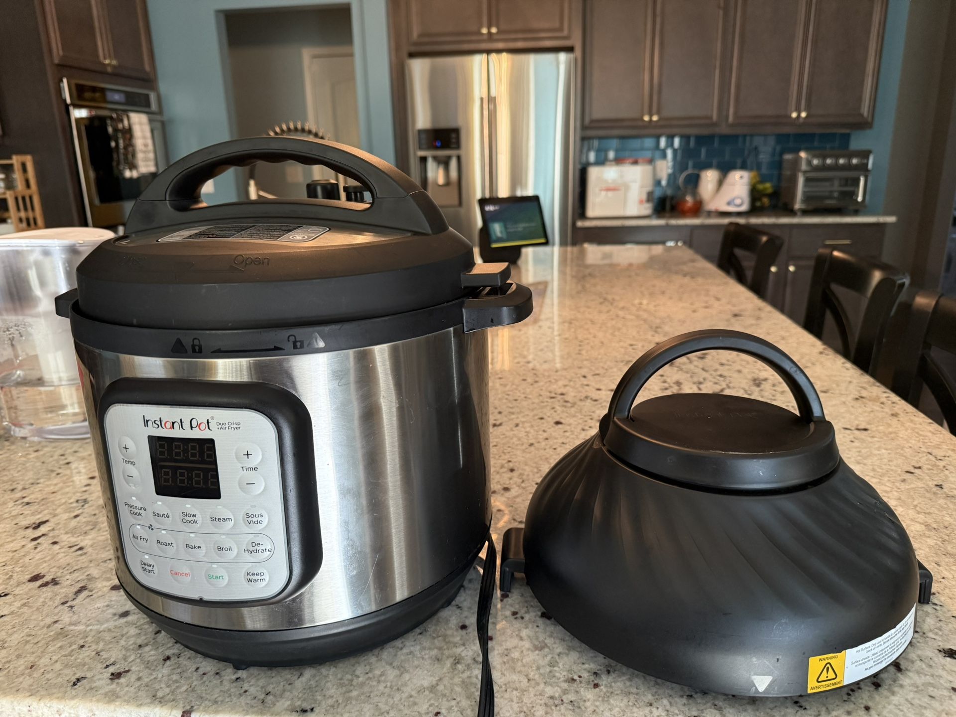 Instant Pot Duo Crisp 11 in Air Fryer and Electric Pressure