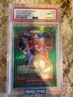 Joe Montana Prizm PSA 10