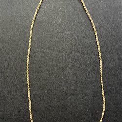 Beautiful 14 karat gold men’s necklace